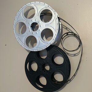 Metal Movie Reel Wall Art Decor